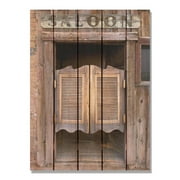 Day Dream HQ SD2836 28 x 36 in. Saloon Door Inside & Outside Cedar Wall Art