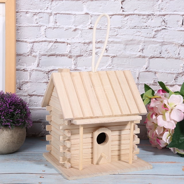 Durable Birdhouse, Bird Nesting Box, Beautiful for Garden Birds Forest Outdoor