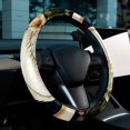 thumbnail image 6 of Swan 14.5 Inch Printing PVC Leather Car Wheel Cover, Steering Wheel Cover, Auto Accessories, 6 of 6