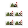 thumbnail image 2 of Wweixi Standard Size Double Recliner Couch Cover Easy To Vivid Print Cloth Christmas Deer Pattern Mailbox Sleeve YTYH2309055 5Set, 2 of 6