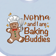 thumbnail image 4 of Inktastic Nonna and I Are Baking Buddies Boys or Girls Baby Bib, 4 of 4