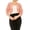 Dusty Pink, variant on Women's Plus Size Lace Crochet Bolero Open Cardigan Sheer Cover-Up