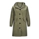 thumbnail image 4 of Chaquetas Para Mujer Prendas de Abrigo Color Sólido Bolsillo Con Botones Recreativo Con Capucha Manga Larga Abrigo Rompevientos Tops Odeerbi  ODB132334, 4 of 5