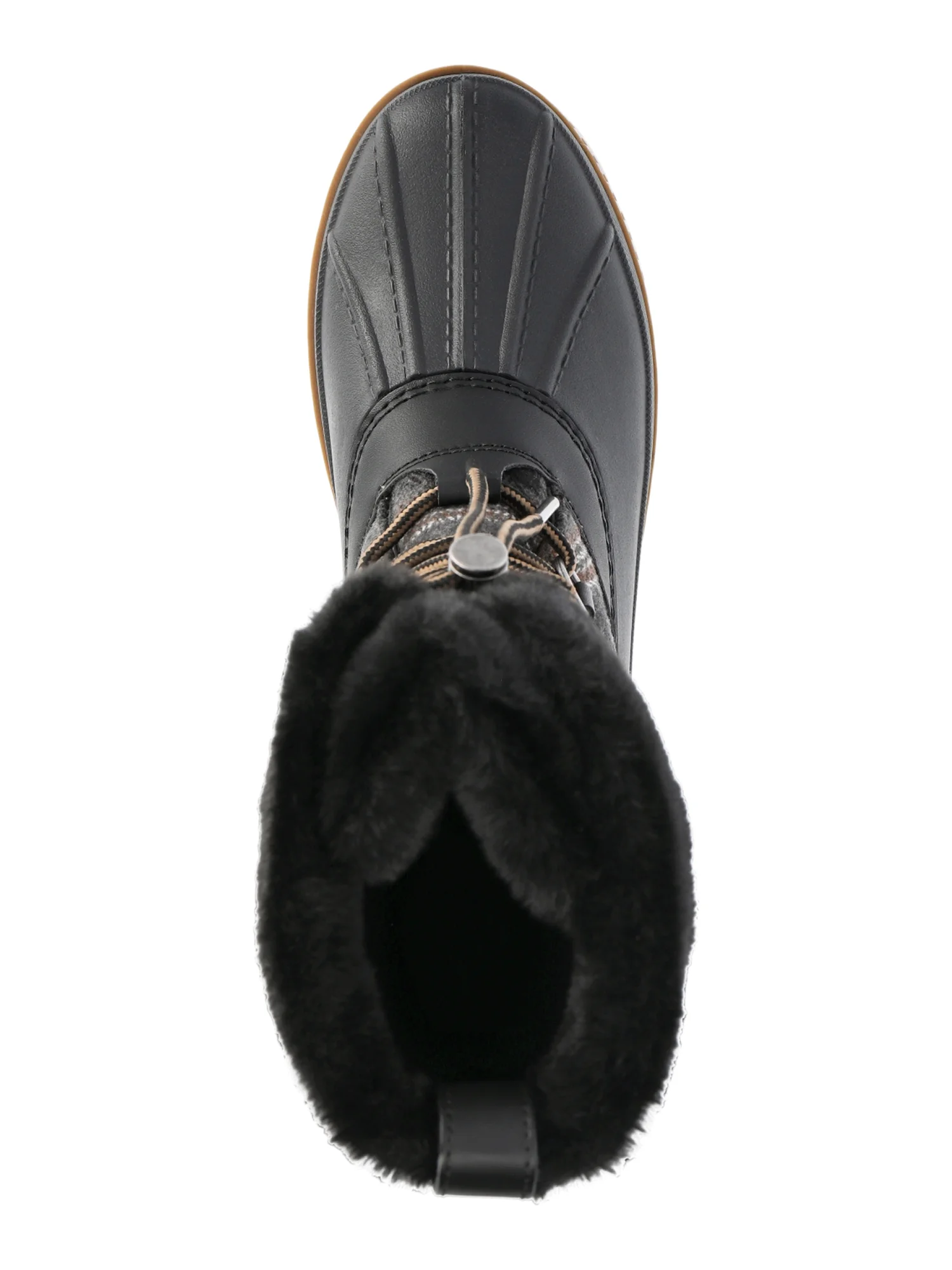 Ozark Trails Women's Fleece Tall Lace-Up Boots, Sizes 6-11