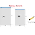 thumbnail image 3 of Bolsas de almacenamiento para ahorrar espacio al vacío Laklulu Jumbo. [BONIFICACIÓN] Bomba manual de vacío para viajes gratis. Tamaño gigante, excelente para almacenamiento a largo plazo o para, 3 of 6