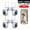 White, variant on 3MP HD Wireless WiFi Indoor Camera, 360° View, 2.4GHz, Two-Way Audio, Human Tracking, Night Vision, Pet Monitor, Compact Security Cam for Home Business