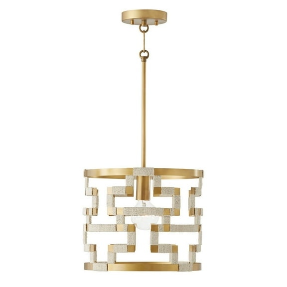 1 Light Pendant -Traditional Installation Capital Lighting 341011Nl