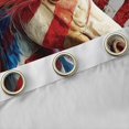 thumbnail image 4 of Manfei Patriotic Horse Kitchen Curtains, USA Flag Black Out Curtains Pack of 2 (42x63 Each), Multicolor, 4 of 6
