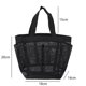 thumbnail image 5 of Beach Bag Mesh Shower Tote Dries Faster Portable For Travel And Swimming(black)(1pcs), 5 of 5