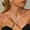 85869411, variant on AEXTO Red Rhinestone Teardrop Jewelry Set Glam Accessories for Women, Perfect for Weddings, Parties & Special Occasions
