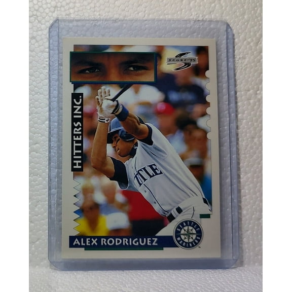 Alex Rodriguez 1995 Score MLB #569 Hitters Inc. Baseball Card Seattle Mariners