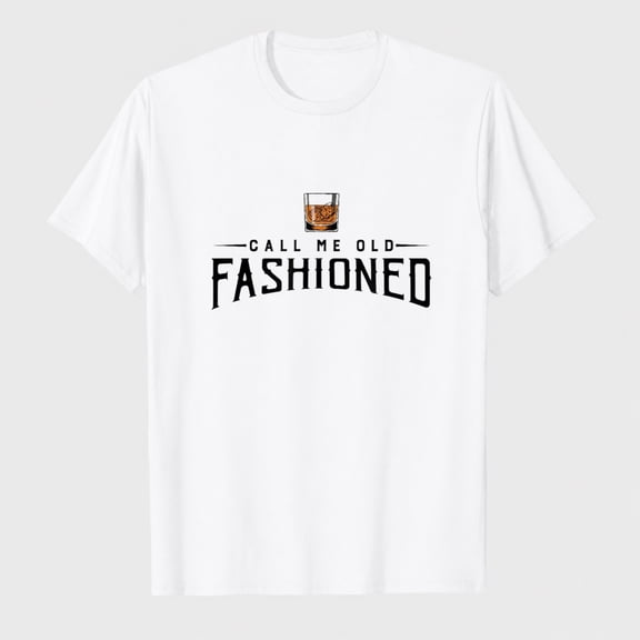 Call Me Old Fashioned T-Shirt | Vintage Pun Tee T-Shirt