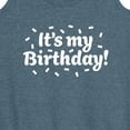 thumbnail image 3 of Instant Message - It's My Birthday - Women's Racerback Tank Top, 3 of 6