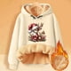 thumbnail image 2 of WILLBEST Sudadera Deportiva para Mujer, Ideal para Navidad E Invierno Sudadera con Capucha Gruesa, Cálida y Colorida XXX-Grande, 2 of 3