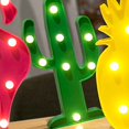 thumbnail image 3 of tredstone Pineapple Cactus Star Cloud Cartoon Led Night Light Children Baby Beside Lamp Home Decorstion, 3 of 7