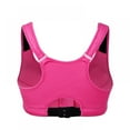 thumbnail image 3 of Women Zip Front Sports Bras High Impact Support Bra Wirefree Zipper Adjustable Post Surgery Bra, 3 of 8