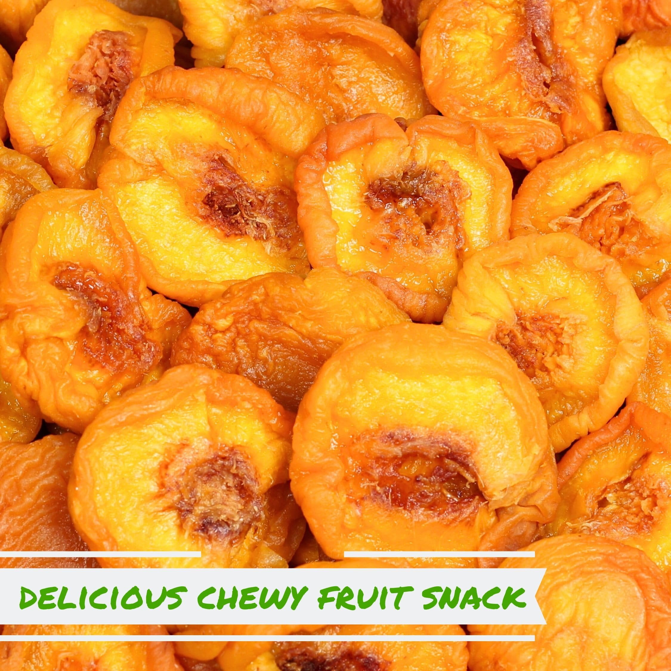Dried Peaches by It's Delish, 1 Lb 16 Oz Bag  Naturally Sweet Fancy Peach Halves Slices, No Sugar Added, Dried Fruit Healthy Snacks Fresh and Dry Sliced Peaches Snack  Vegan, Kosher