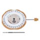 thumbnail image 2 of Movimiento de reloj de calendario, movimiento de reloj de aleación de cuarzo Movimiento de reloj de pulsera de aleación Movimiento de reloj de cuarzo creado magistralmente, 2 of 9