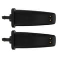 thumbnail image 1 of TEHAUX 2Pcs Universal Windscreen Washer Nozzle Attachment Rectangular Design Car Front Windshield, 1 of 8