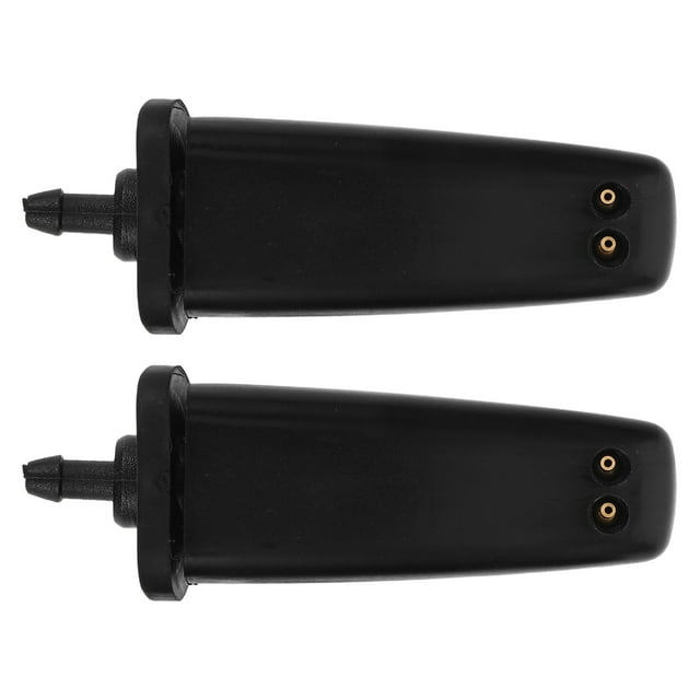 TEHAUX 2Pcs Universal Windscreen Washer Nozzle Attachment Rectangular Design Car Front Windshield