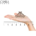 thumbnail image 6 of Camila Paris CP2391/2 Set of 2 French Hair Clip for Women, Small Black Antique, Girls Hair Claw Clips Jaw Fashion Durable and Styling Hair Accessories for Women, Made in France, 6 of 48