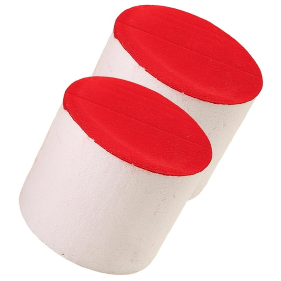 MERRYHAPY  2pcs Multi Color Round Foam Flower Base for DIY Floral Decor