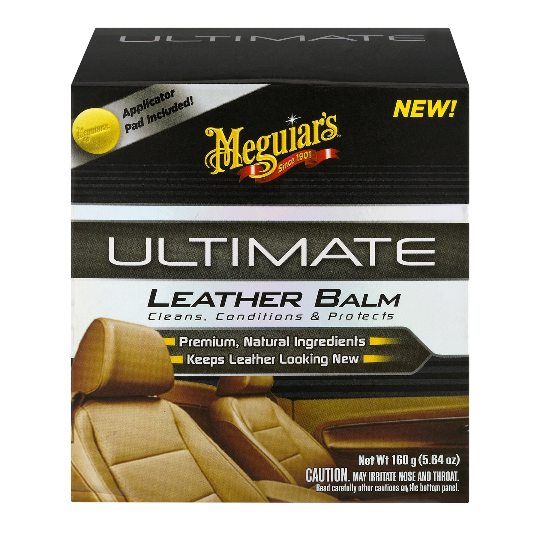 Meguiar?s Ultimate Leather Balm ? Clean, Condition & Protect Your