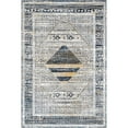thumbnail image 2 of nuLOOM Sarai Machine Washable Distressed Diamond Area Rug, 8' x 10', Gray, 2 of 2