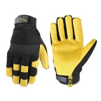 Wells Lamont Men's HydraHyde Leather Work Gloves, Medium (3 Pair)