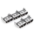 thumbnail image 4 of Domqga Port Connector Socket for Playstation 4 PS4 1000 1100 1200 Models 5PCS Metal, 4 of 7