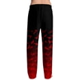 thumbnail image 5 of Trgacdwlo Halloween Pj Pants Men Ghost Pumpkin Print Men's Pajama Bottoms Elastic Waist Drawstring Fall Winter Lounge Pants Men, 5 of 8
