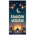 thumbnail image 3 of Ramadan Mubarak Islamic Backdrop Banner Event Decoration Hanging Lantern Moonlight Mosque Stars Photography Props Festive Celebrations Muslim Holiday, 3 of 4