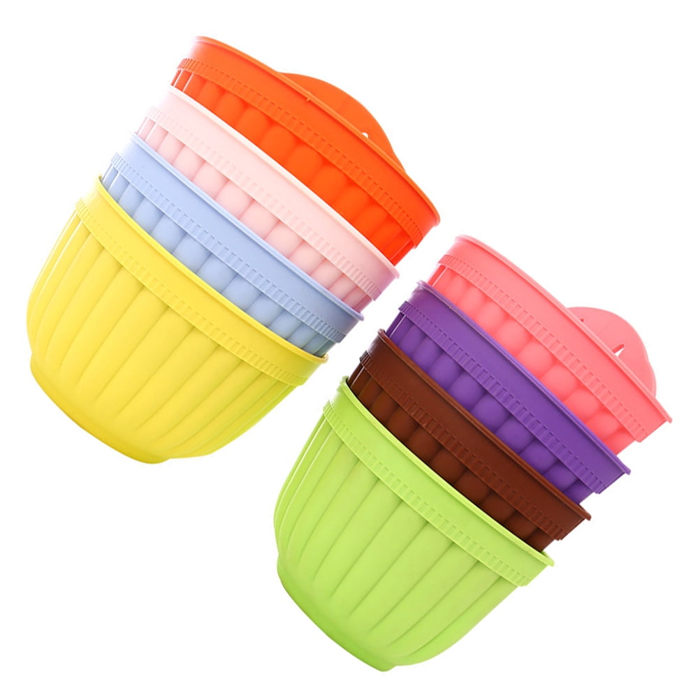 Raindrops Hanging Planter Set of 1, Assorted Color Plastic Flower Pot for Garden, Indoor Outdoor, 11.8 x 5.5 x 4.9 inches
