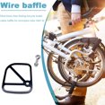thumbnail image 3 of bloque de barro Bloque de barro de Cable de freno de bicicleta de carretera Universal para protector de línea de horquilla delantera Brompton para Kits de bicicleta suministros accesorios JShteea El nuevo, 3 of 5