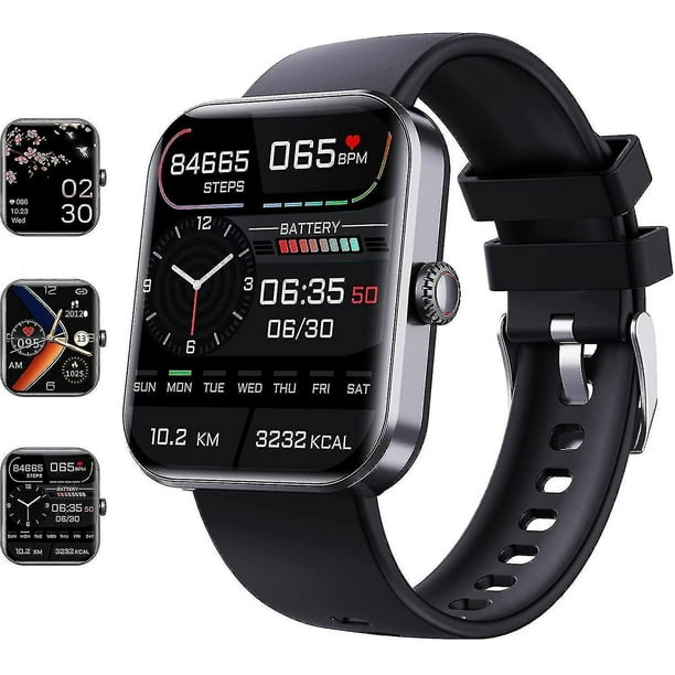 Blood Glucose Monitoring Smart Watch Fitness Tracker with Blood Pressure Smart Watch Walmart en linea