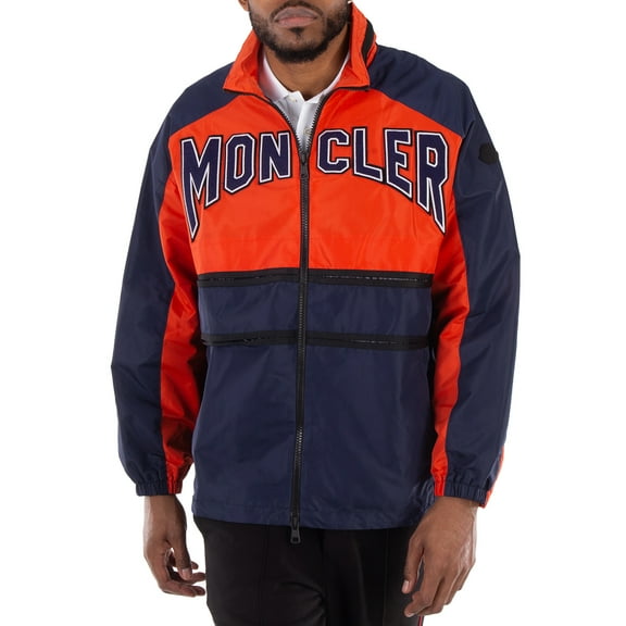Moncler Long Sleeve Windbreaker Jacket, Brand Size 3 (Large)