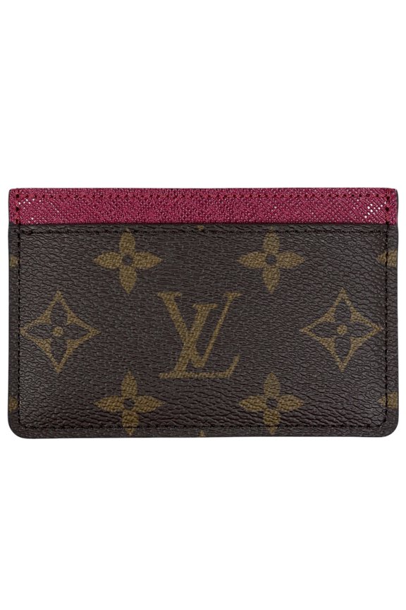 Pre-Owned Louis Vuitton Porte Carte Sample Business Card Case/Pass Case Monogram... (Good)
