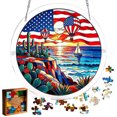 thumbnail image 2 of Outdor Acrylic Puzzles Window Hanging 7.4 Inch Acrylic Puzzles Garden For Mom Birthday Home, 2 of 6