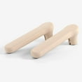 thumbnail image 4 of 2 Pcs de Poignée de Protection en Silicone pour Porte, Beige, 4 of 8