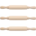 thumbnail image 1 of 3pcs Wooden Rolling Pin Small Rolling Pin Dough Roller Pin Kids Rolling Pin Baking Tool, 1 of 8