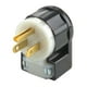 thumbnail image 3 of Enchufe eléctrico Leviton 15A 125V, 2 polos y 3 hilos, negro y blanco, 3 of 3