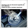 thumbnail image 2 of Aluminum Alloy Opening And Closing Ashtray For Home And Office Desktop High Value Drop And High Temperature Resistance Car Ashtray, 2 of 3