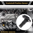 thumbnail image 2 of Unique Bargains No.8200647559 Crankshaft Position Sensor for Renault Clio 1.4 16V 1.6 16V 05-12, 2 of 6