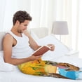thumbnail image 4 of Cauagu Animals on Noah's Ark1 Mens Pajama Pants Sleep & Lounge Pants,PJ Bottoms with Pockets-X-Large, 4 of 7