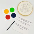 thumbnail image 4 of czcpp-PYO Mini Paint Brush Cookies (Disposable, Food Safe) - Lip, Nail, Cookie Paint Brushes (100, Pink), 4 of 4