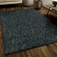 thumbnail image 2 of Palmetto Next Generation Solid Indigo Area Rug 7x10, 2 of 2