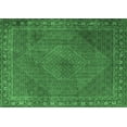 thumbnail image 1 of Ahgly Company Indoor Rectangle Persian Emerald Green Traditional Area Rugs, 8' x 12', 1 of 4