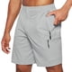 thumbnail image 2 of Pantalones cargo casuales de hombre con cremallera y cordón ajustable - Pantalones cortos de verano ajustados, varias tallas, 2 of 2