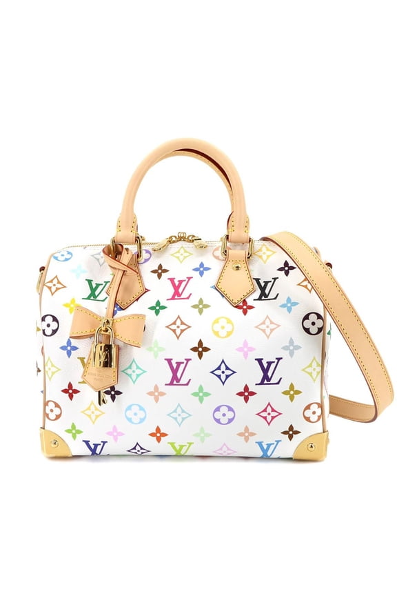 Pre-Owned Louis Vuitton LVx Monogram Multicolore Speedy 25 Bandouliere 2-way...