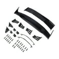 thumbnail image 1 of Durable RC Body Spoiler trasero Espejo lateral de ala trasera Reemplazo de piezas para 1:10 Universal Racing Car DIY Accesorios Vehículos Camiones Hugo Alerón de ala de carrocería RC, 1 of 8
